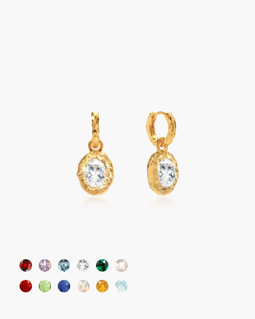 Birthstone Earrings en route jewellery