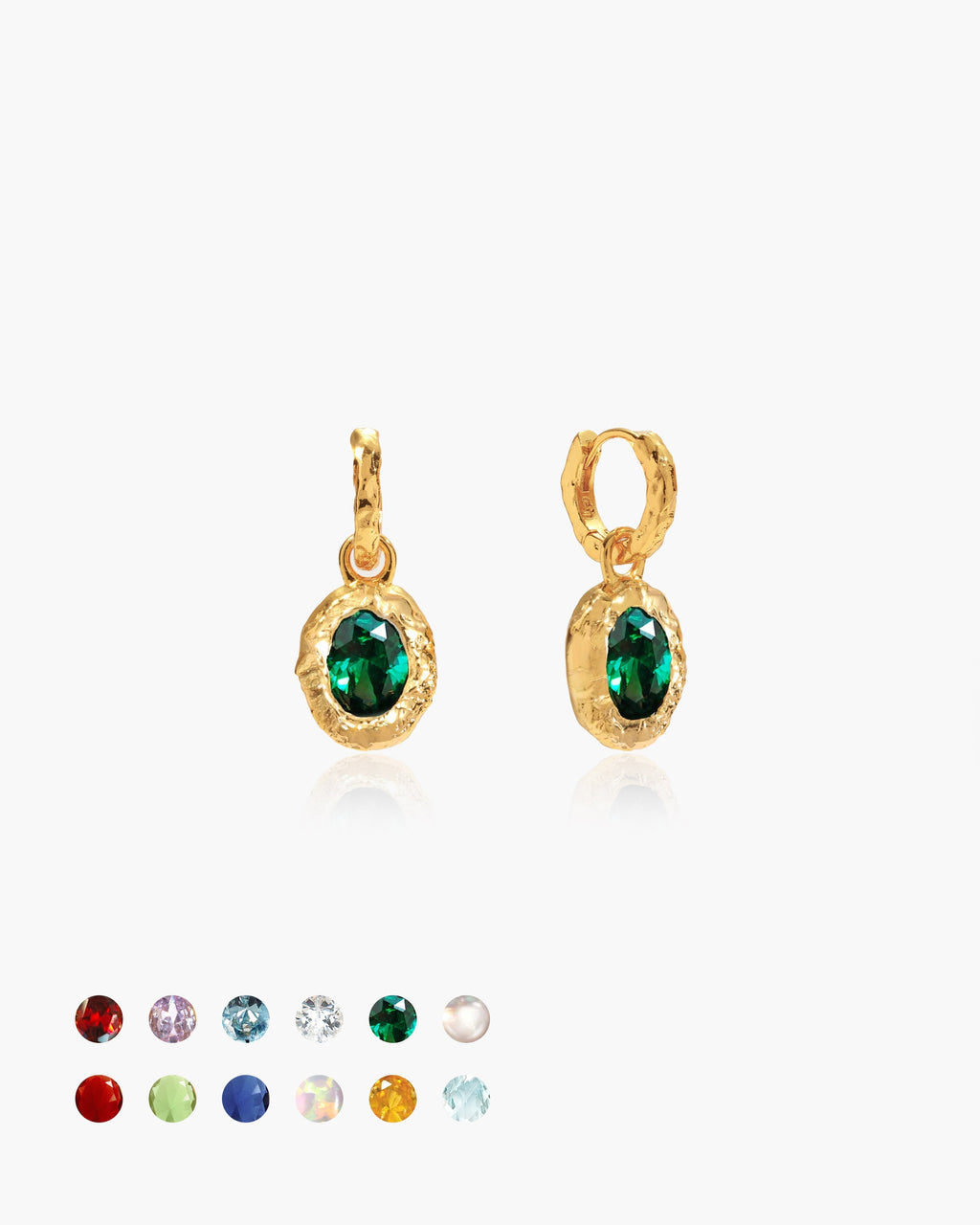 Birthstone Earrings en route jewellery