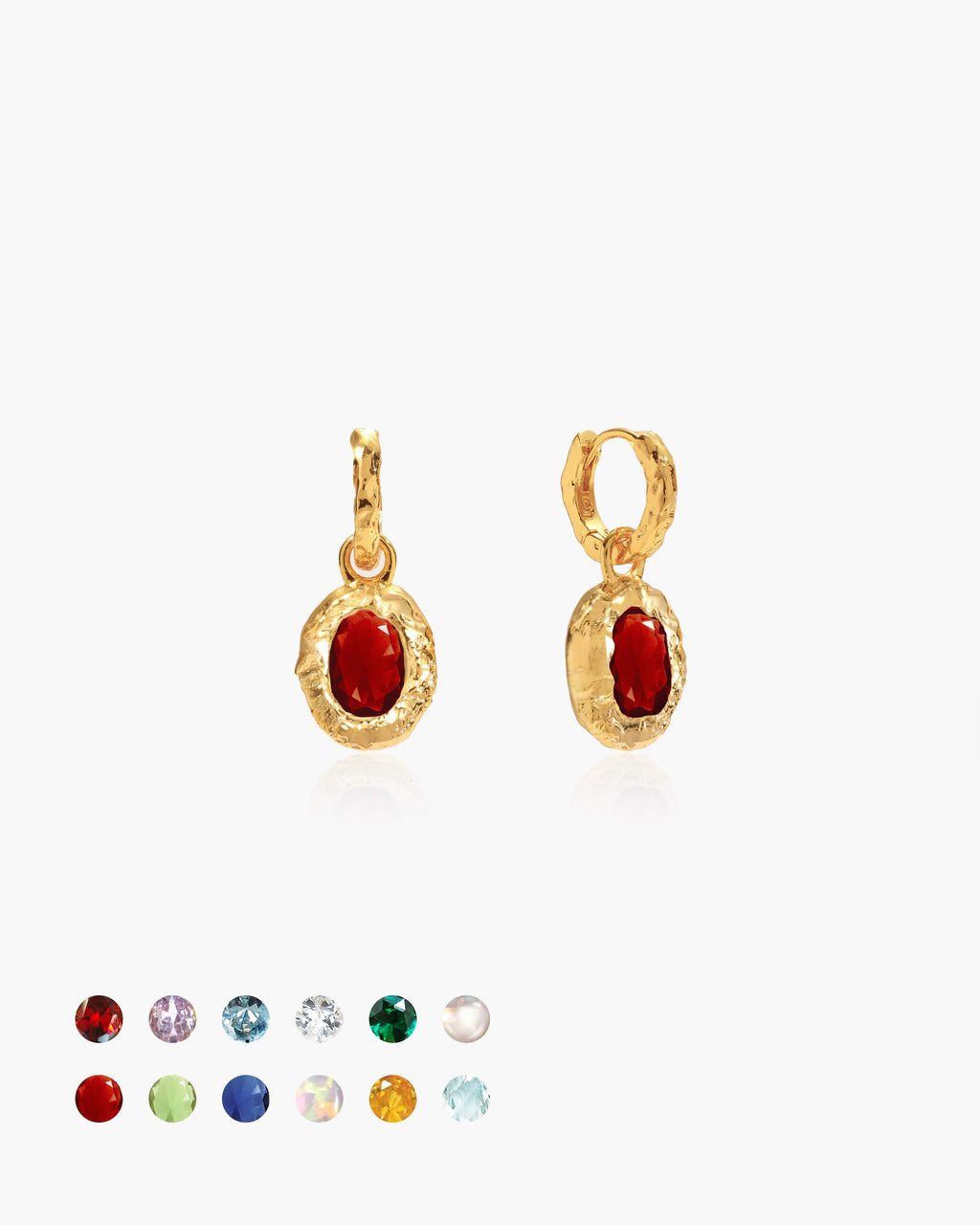 Birthstone Earrings en route jewellery