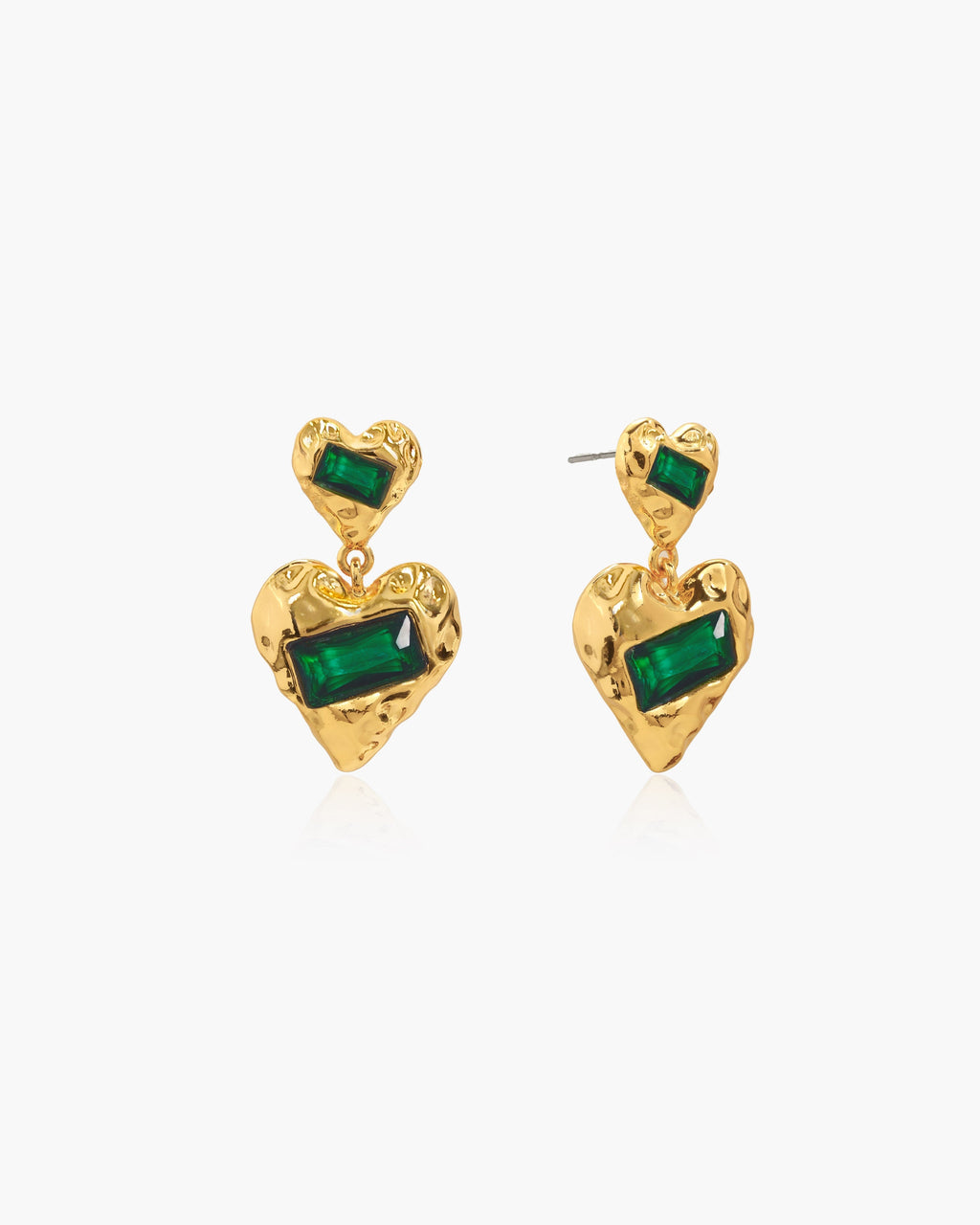 Forever Heart Earrings en route jewellery
