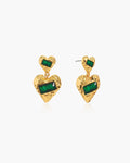 Forever Heart Earrings en route jewellery