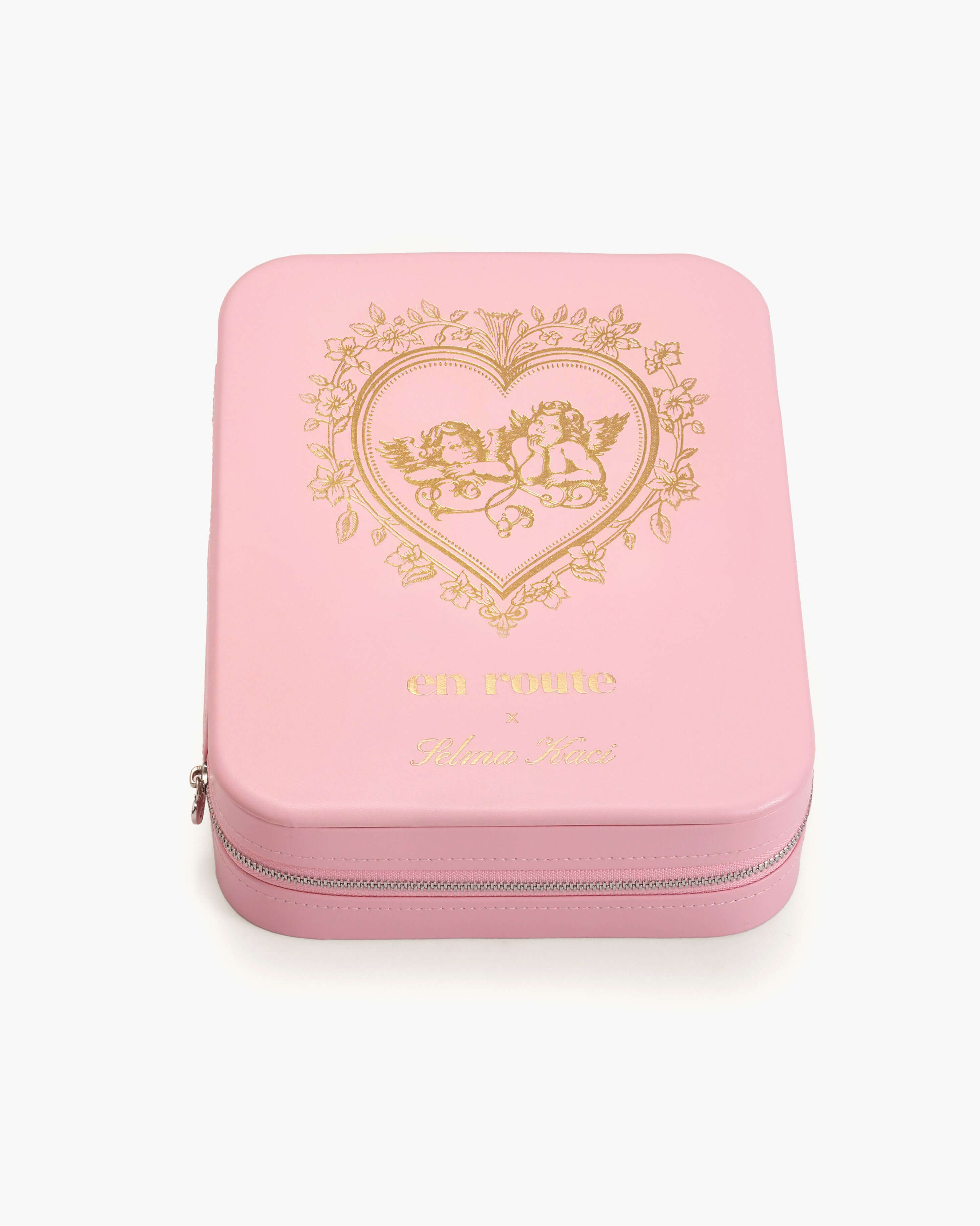 Isola Heart Jewelry Box in Olive en route jewellery