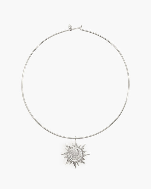 Astra Choker Necklace in Silver en route jewellery