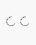 The Simple Hoop Earrings in Silver