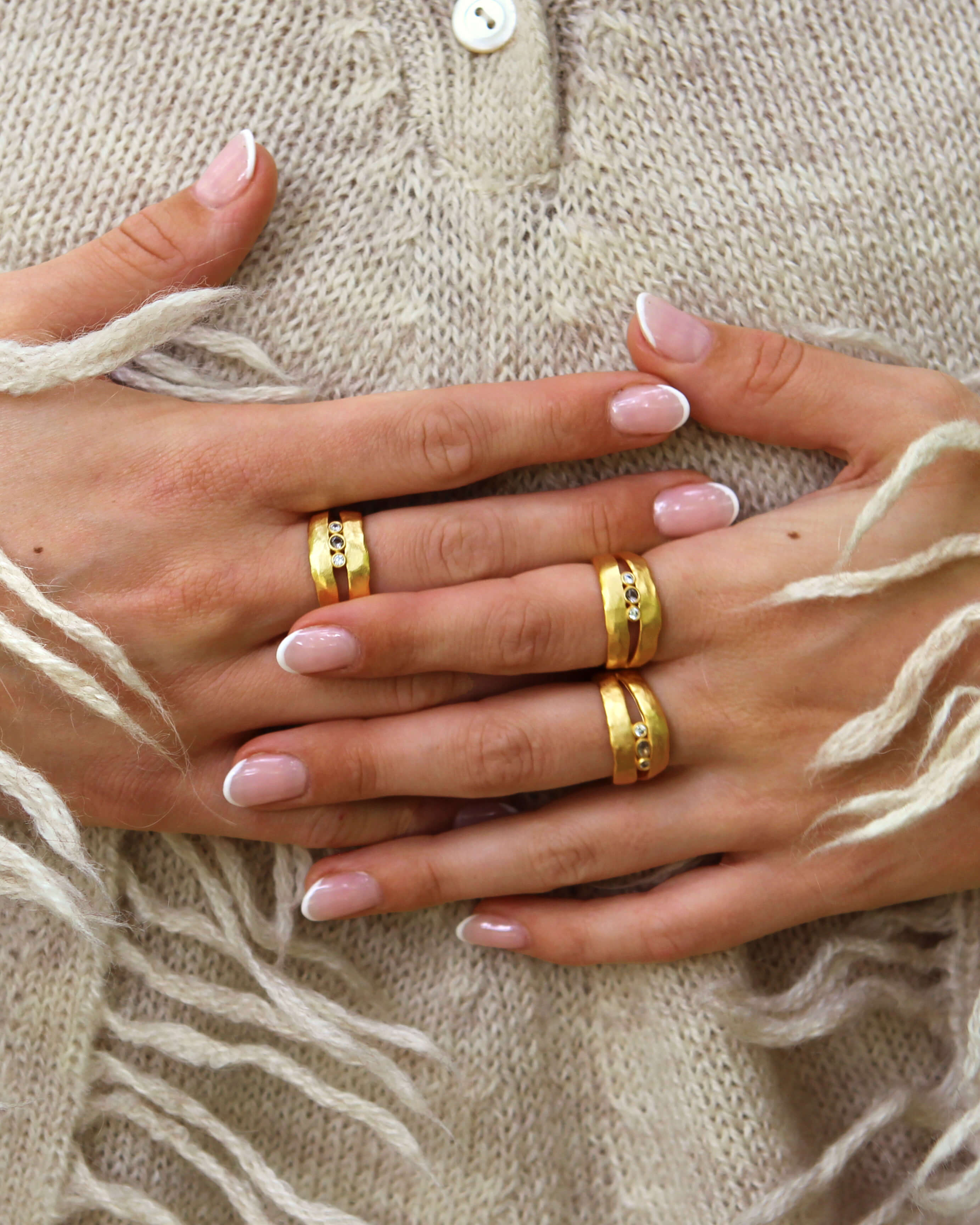 Trinity Ring en route jewellery