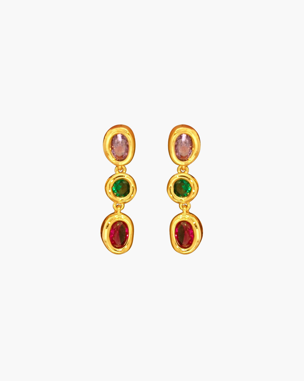 Iridescent Drop Earrings