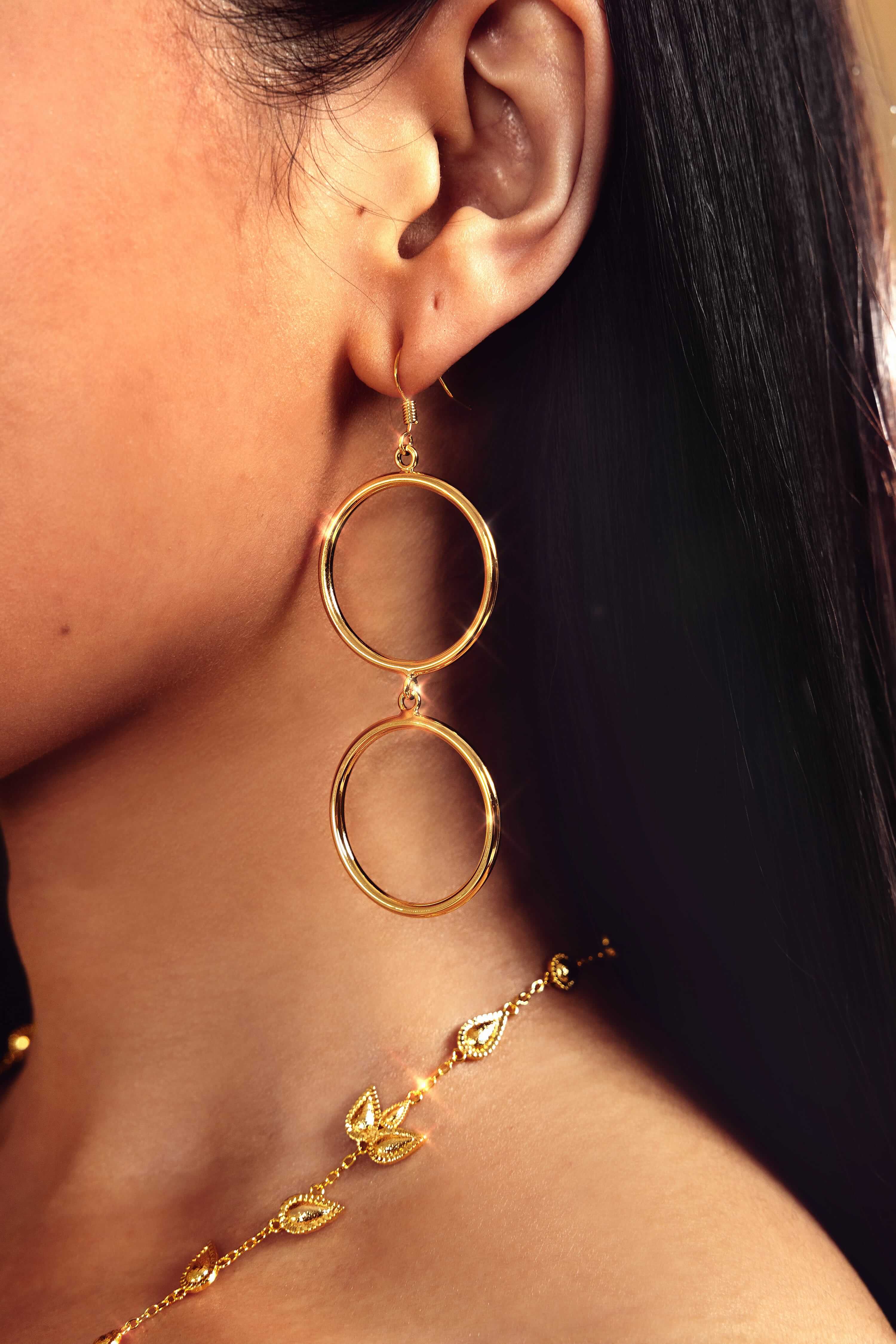 Loop Earrings en route jewellery