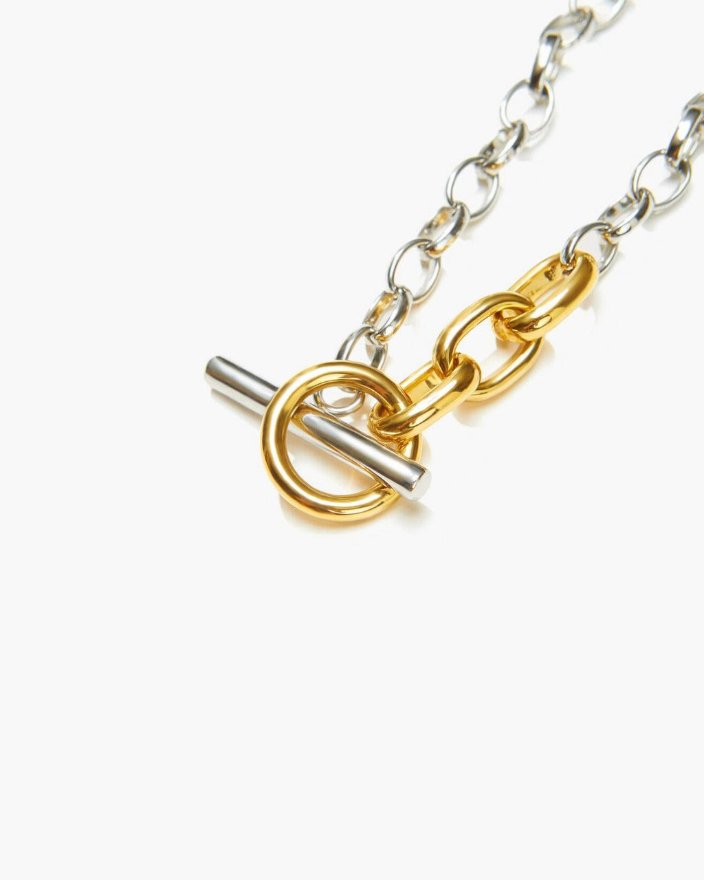 Mixed Metal Chain Bracelet