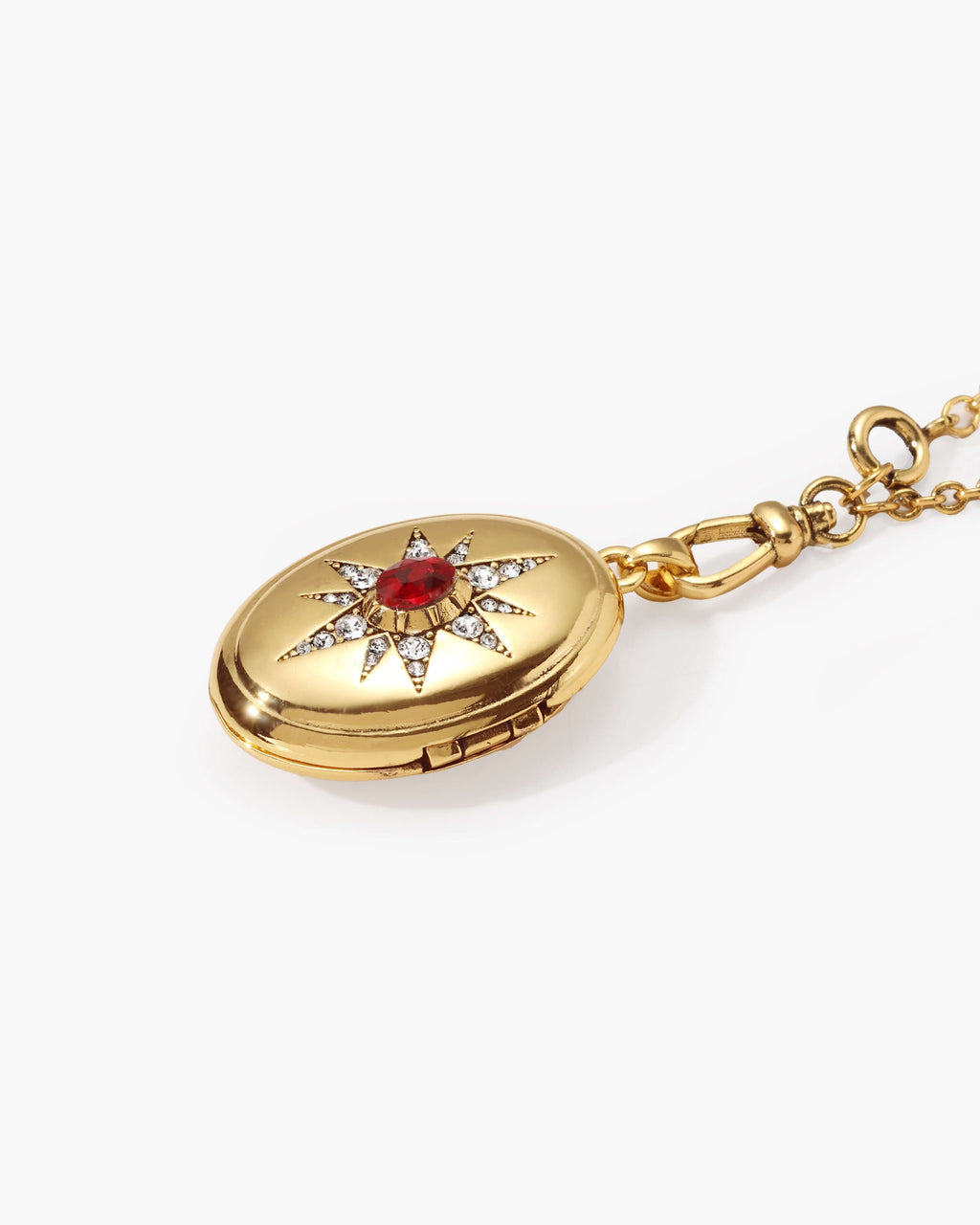 Clara Openable Locket Clasp Chain Necklace en route jewellery