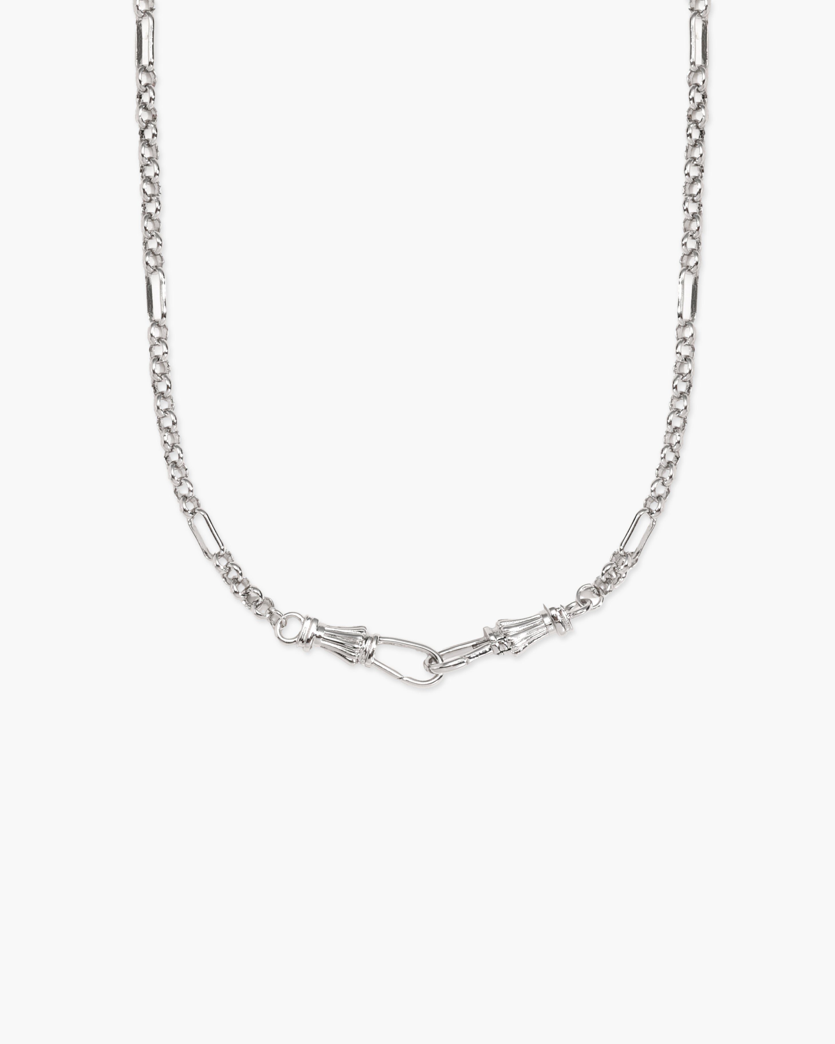 Deco Clasp Chain Necklace in Gold en route jewellery