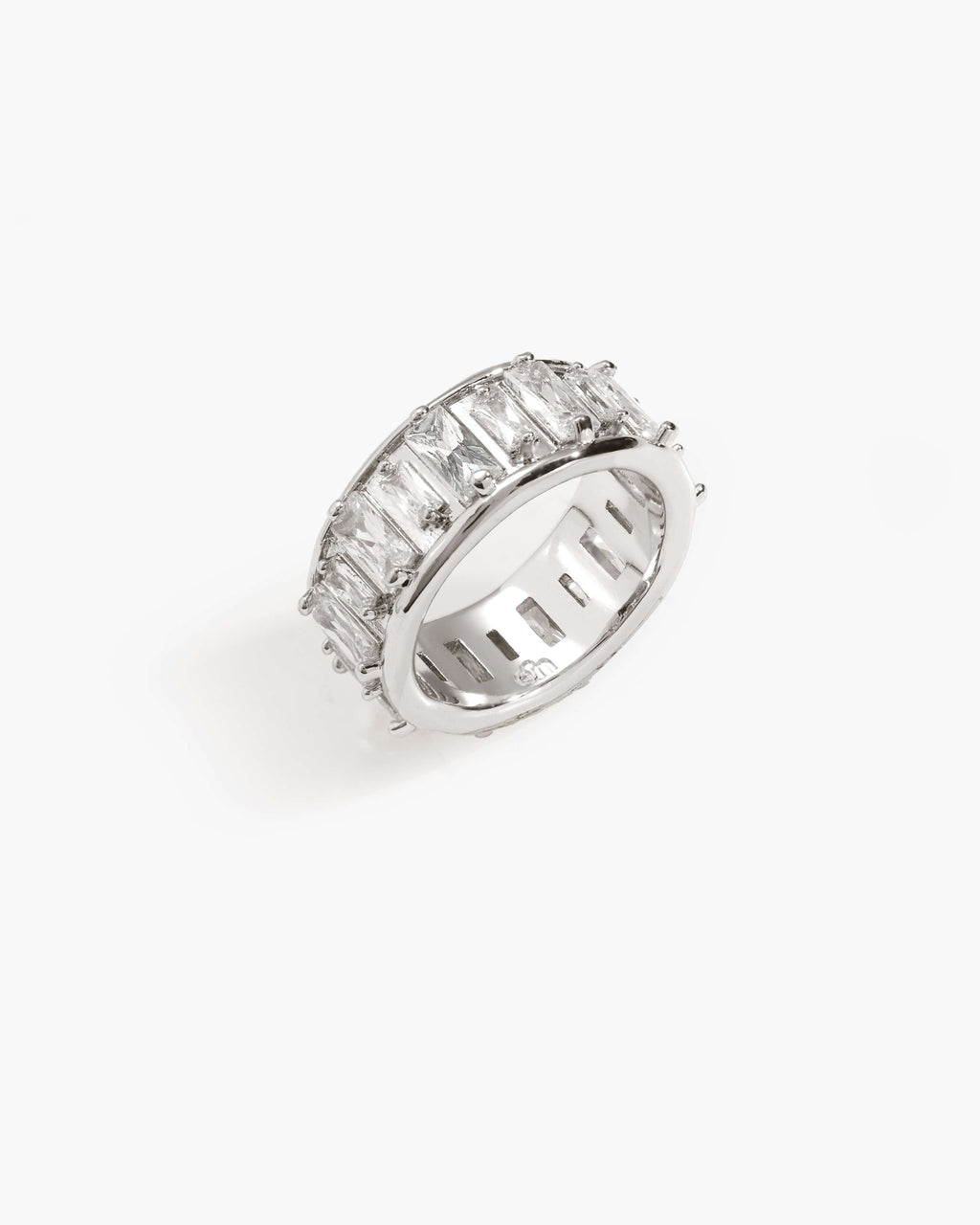 Silver Strass Me in Ring en route jewellery