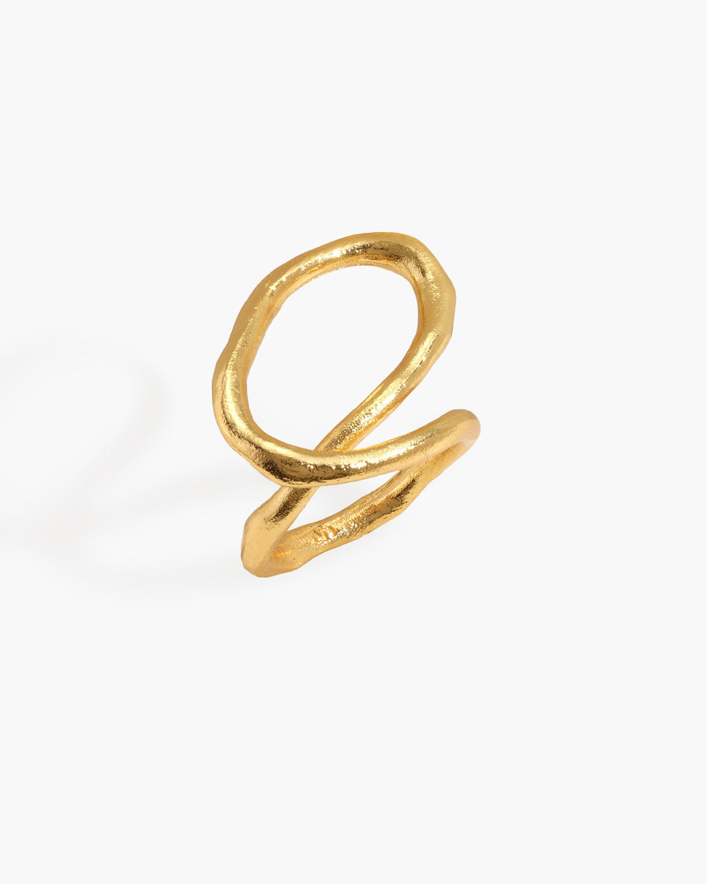 Sculptural Orbit Ring en route jewellery