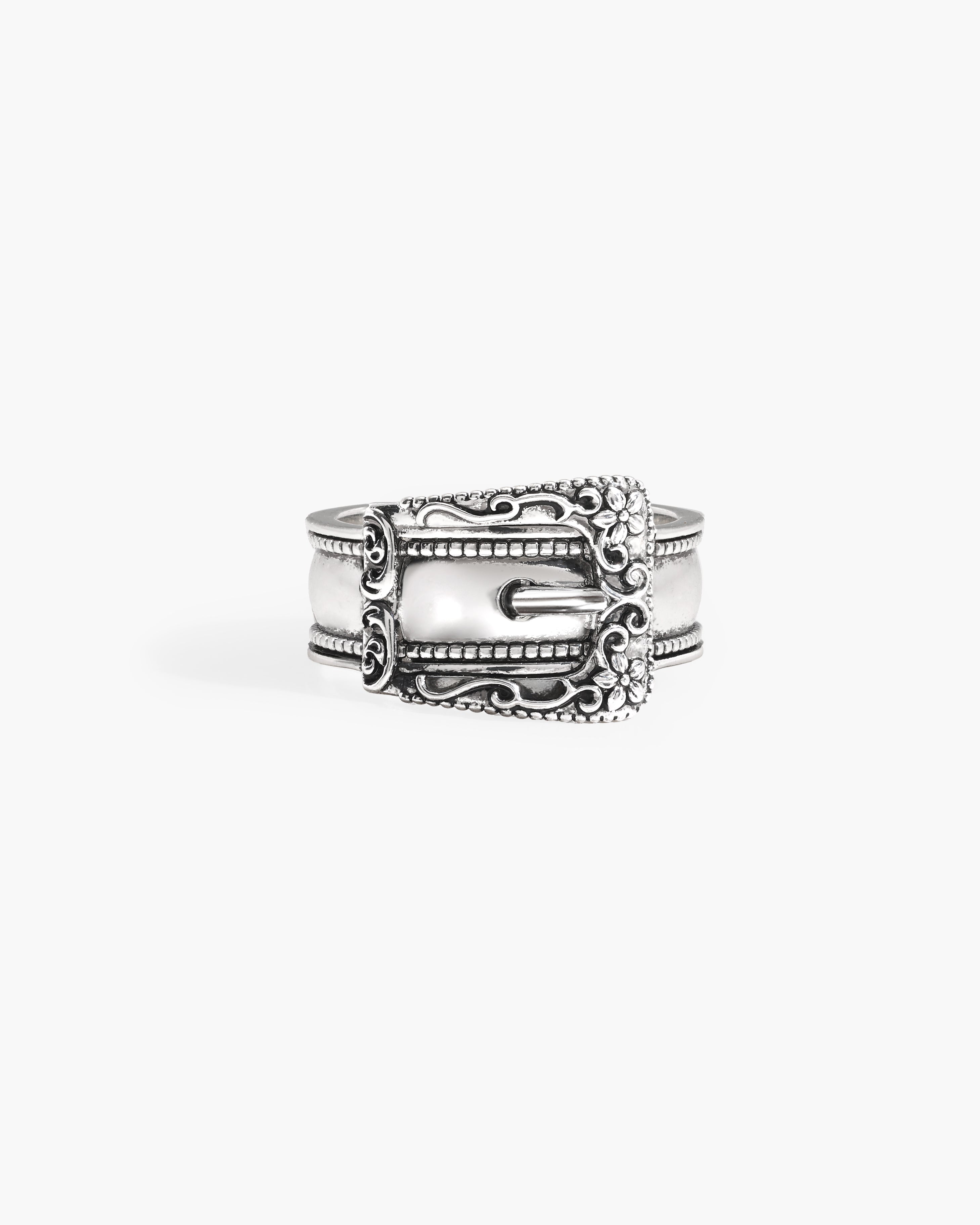 Mojave Buckle Belt Ring en route jewellery