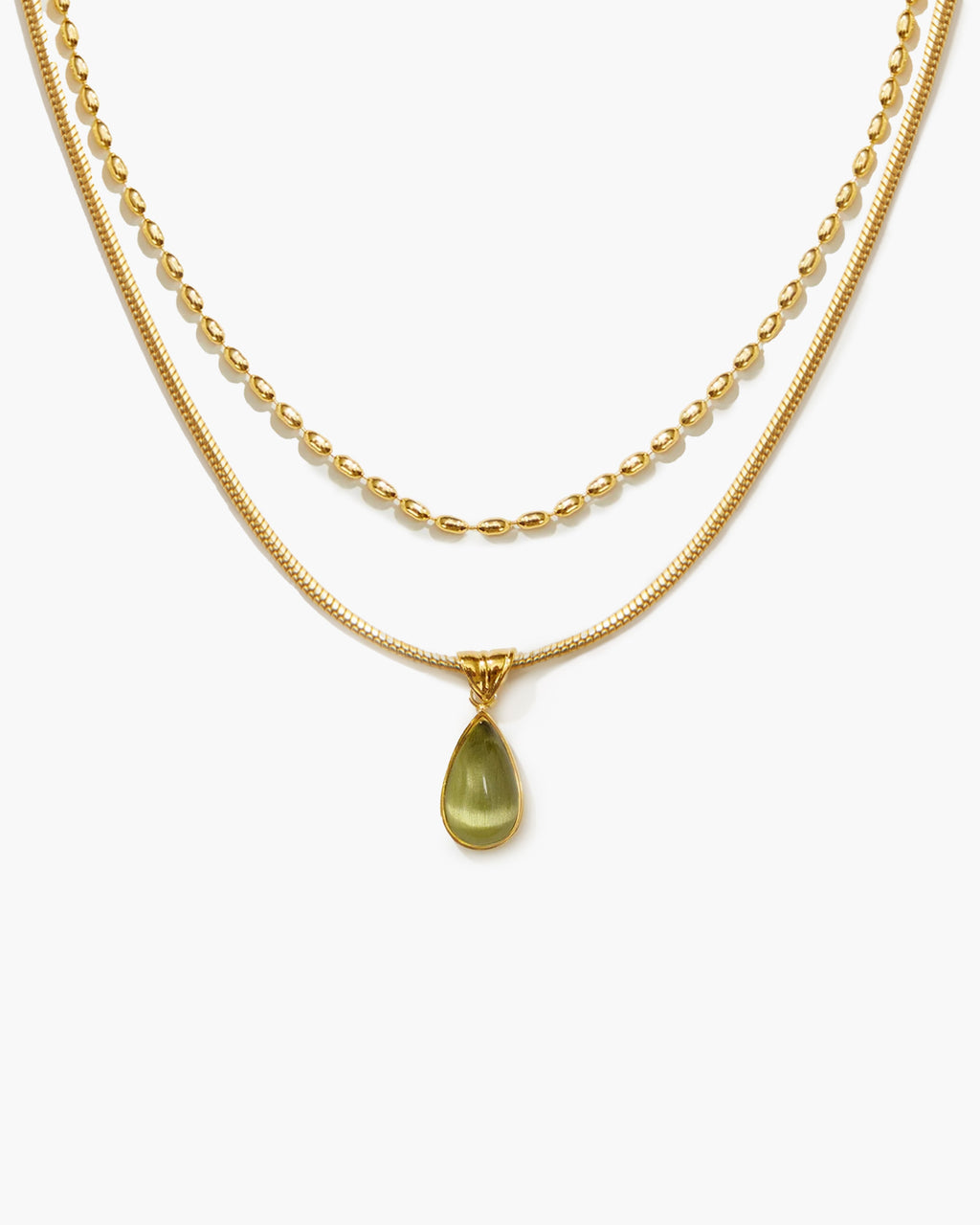Waterdrop Necklace Set