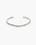 Silver Textured Bangle