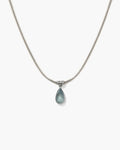 Waterdrop Necklace in Marine Blue
