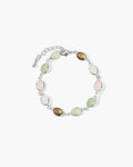 Whimsical Romance Stone Bracelet in Silver en route jewellery
