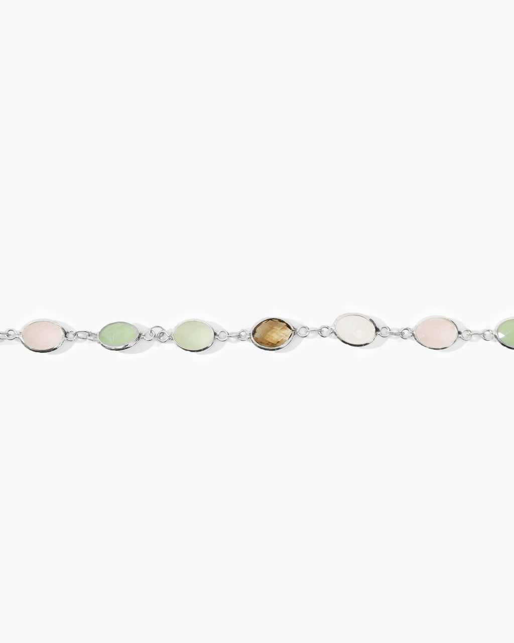 Whimsical Romance Stone Bracelet in Silver en route jewellery